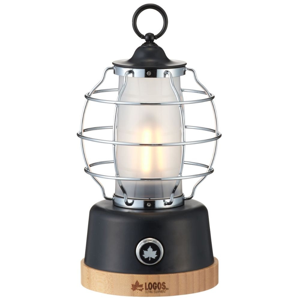 ロゴス（LOGOS） Bamboo キャビンランタン 74175020 LED ライト 照明 LED アウトドア キャンプ BBQ バーベキュー 軽量 USB蓄電式 防災
