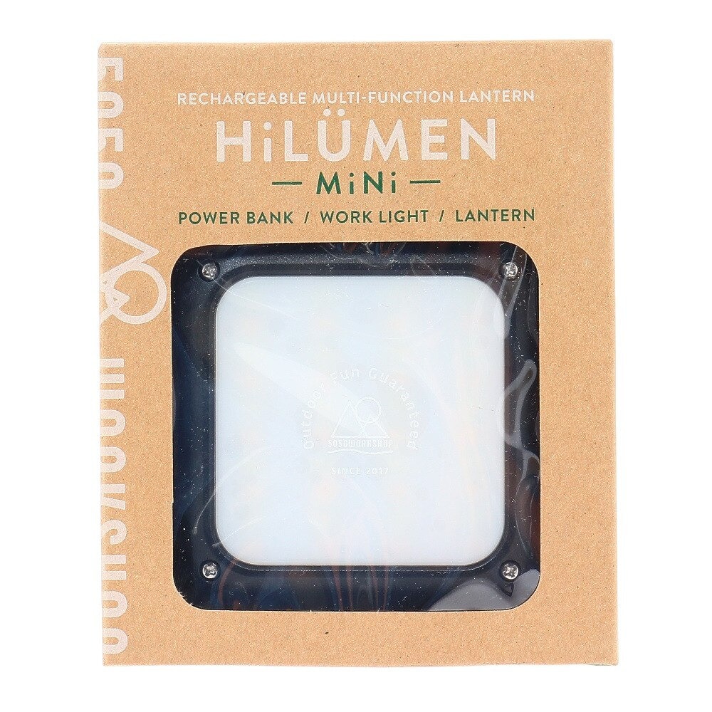 5050WORKSHOP（5050WORKSHOP） アウトドア 防災 ランタン LED 防水 ハイルーメン ミニ TR9-5WS-4004 最大1000ルーメン モバイルバッテリー
