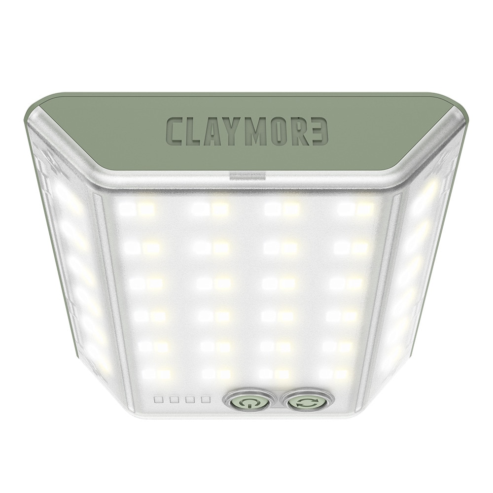 クレイモア（CLAYMORE） アウトドア 防災 SOS信号点滅 非常用 災害 充電 LEDライト ランタン 防水 小型サイズ 3FACE mini MG CLF-500MG-XB