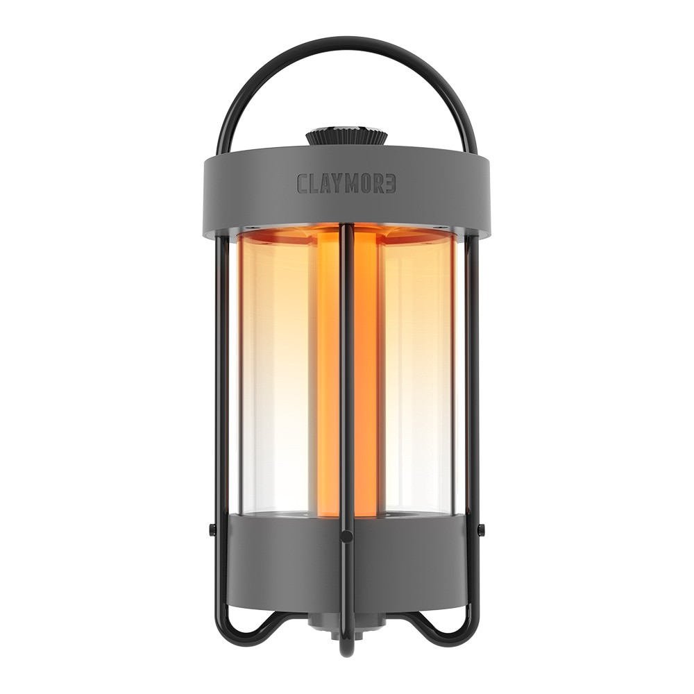 クレイモア（CLAYMORE） アウトドア LEDランタン 防災 非常用 災害 充電 ランプ LAMP Selene Dark Gray CLL-650DG-XB