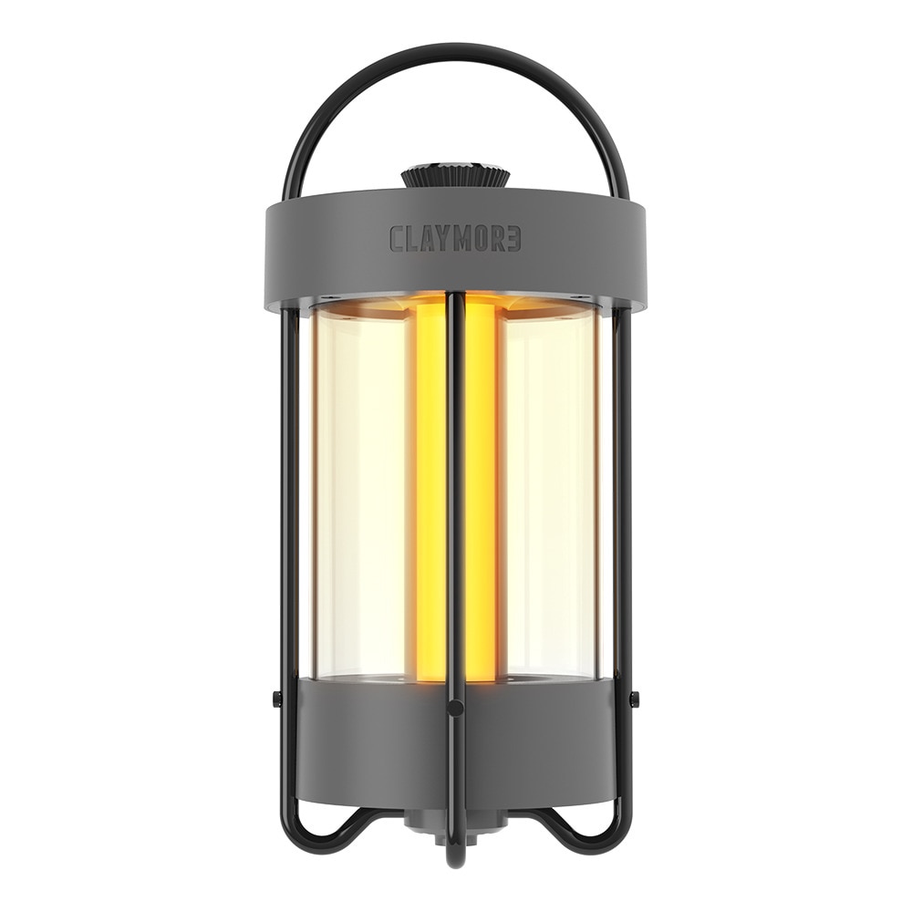 クレイモア（CLAYMORE） アウトドア LEDランタン 防災 非常用 災害 充電 ランプ LAMP Selene Dark Gray CLL-650DG-XB