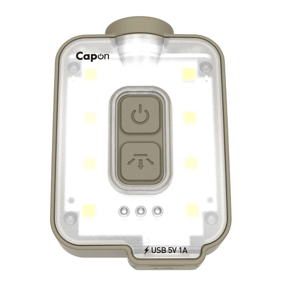 クレイモア（CLAYMORE） ヘッドライト LEDライト キャップオン Capon 40B Tan CLP-210TN-XB キャンプ 釣り 防災