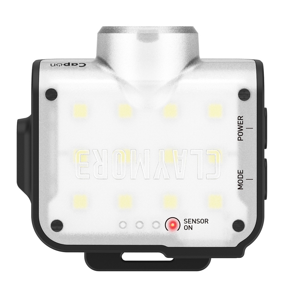 クレイモア（CLAYMORE） ヘッドライト アウトドア 防災 非常用 災害 LEDライト キャップオン Capon 80C Black CLP-800BK-XB モーションセンサー機能搭載