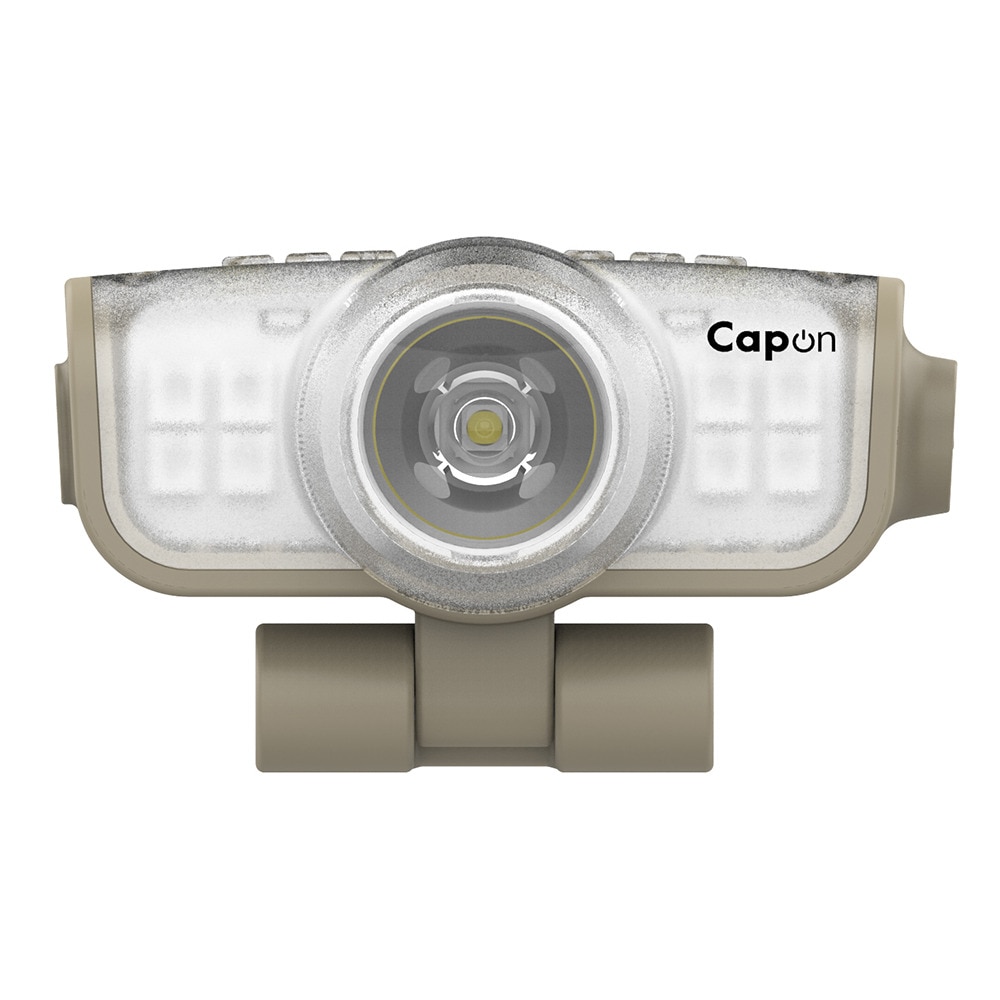 クレイモア（CLAYMORE） ヘッドライト LED ランタン キャップオン Capon 80C Tan CLP-800TN-XB キャンプ 釣り 防災