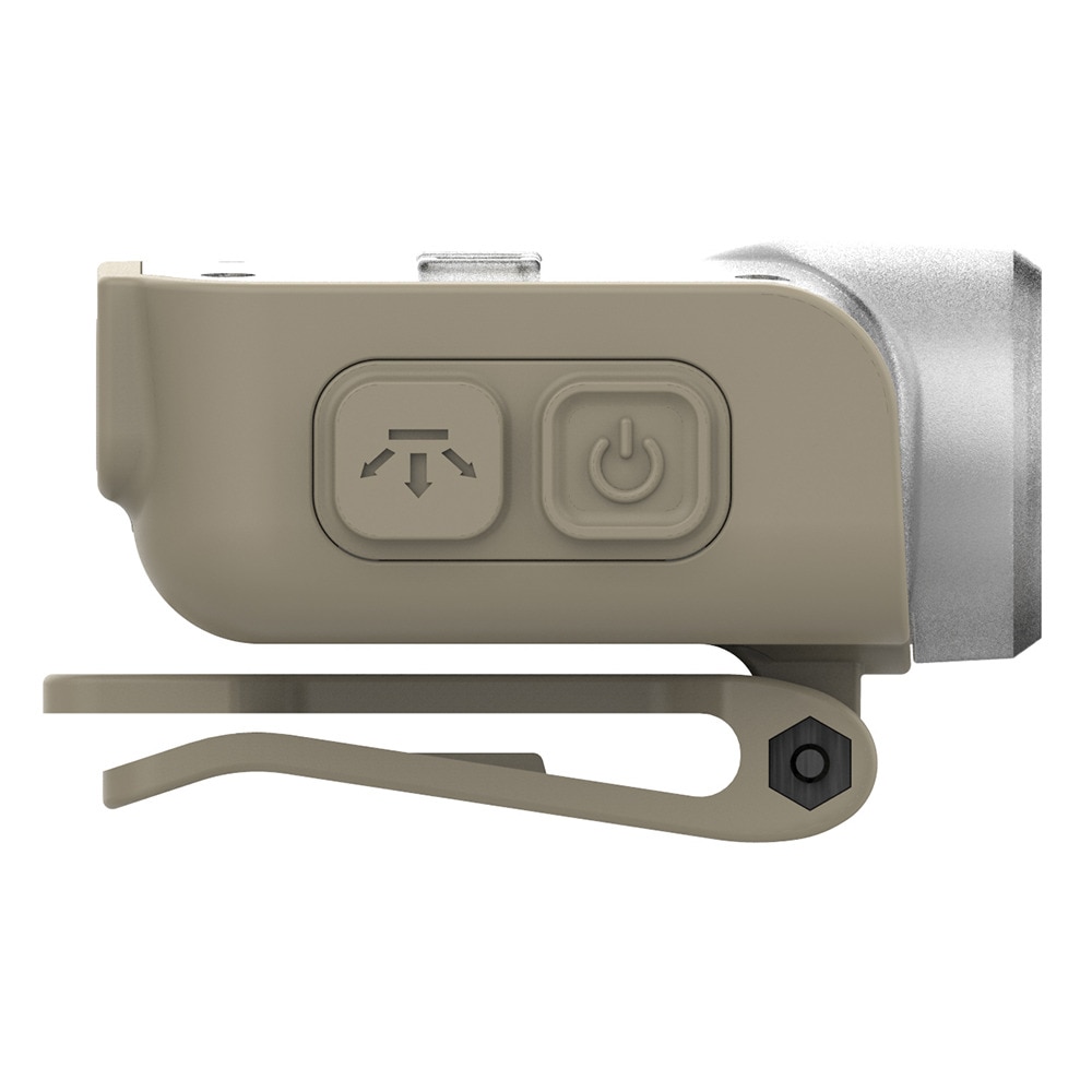 クレイモア（CLAYMORE） ヘッドライト アウトドア 防災 非常用 災害 LEDライト キャップオン Capon 80C Tan CLP-800TN-XB モーションセンサー機能搭載