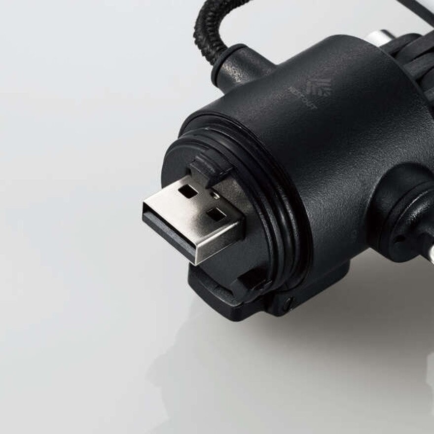 エレコム（ELECOM） 防災 非常用 災害 ランタン LED ライト  キャンプ NESTOUT FLASH-1 DE-NEST-GFL01BK 収納袋付