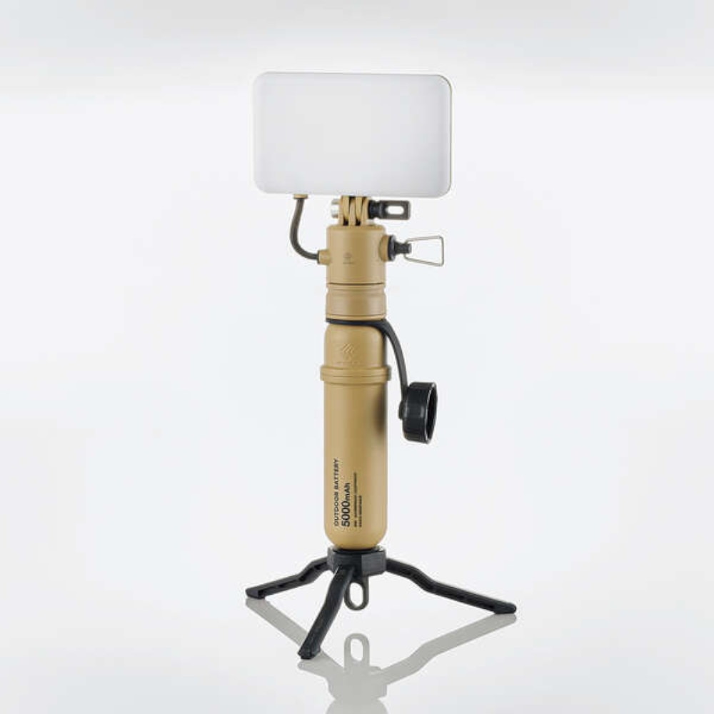 エレコム（ELECOM） LED ランタン キャンプ NESTOUT LAMP-1 MAX350lm DE-NEST-GFL01BE