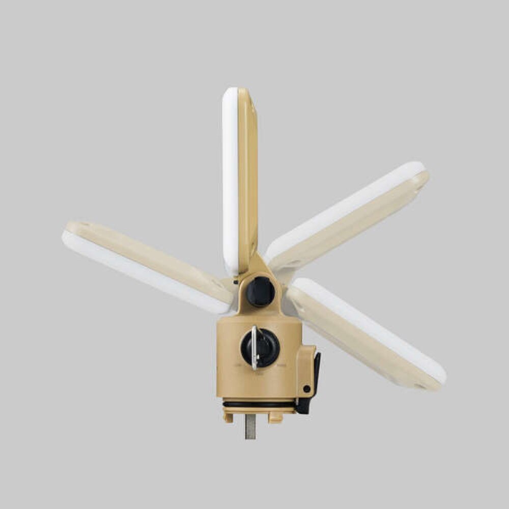 エレコム（ELECOM） 防災 防災用品 非常用 災害 LED ランタン キャンプ NESTOUT LAMP-1 MAX350lm DE-NEST-GFL01BE