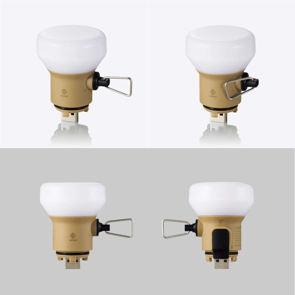 エレコム（ELECOM） 防災 防災用品 非常用 災害 LED ランタン キャンプ NESTOUT LAMP-1 MAX350lm DE-NEST-GLP01BE