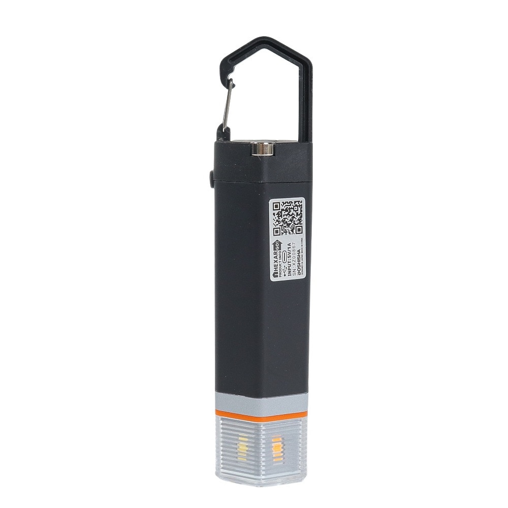 ヘキサー（HEXAR） ランタン コンパクトLEDランタン UL4 BLK 充電式 小型