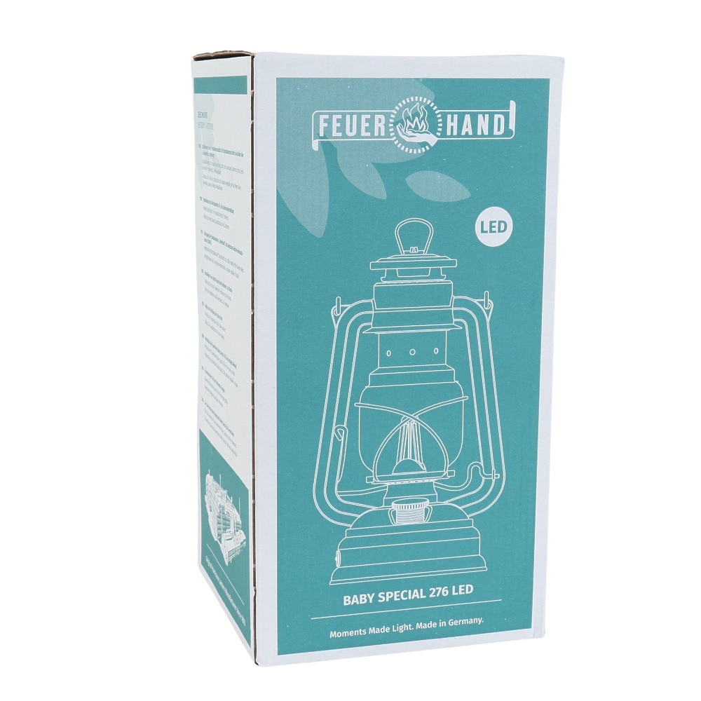 フュアハンド（FEUERHAND） LEDランタン 充電式 アウトドア キャンプ 防災 非常用 ベイビースペシャル 276 ジンク 14017-4