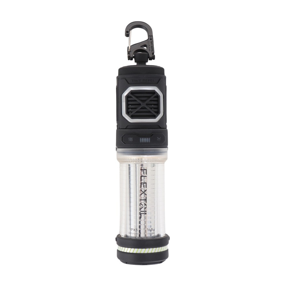 フレックステール（FLEXTAIL） ランタン 防水 虫よけ タイニーリペル TINY REPEL BK 充電 モバイルバッテリー