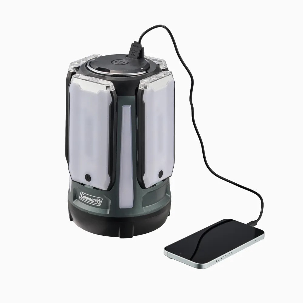 コールマン（Coleman） LED ライト クアッドマルチパネルランタンplus グリーン 2218364