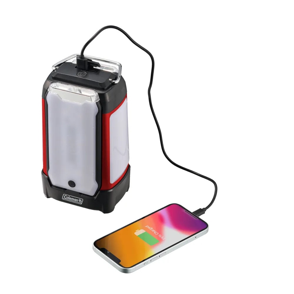 コールマン（Coleman） LED ライト 2マルチパネルランタンplus レッド 2218785