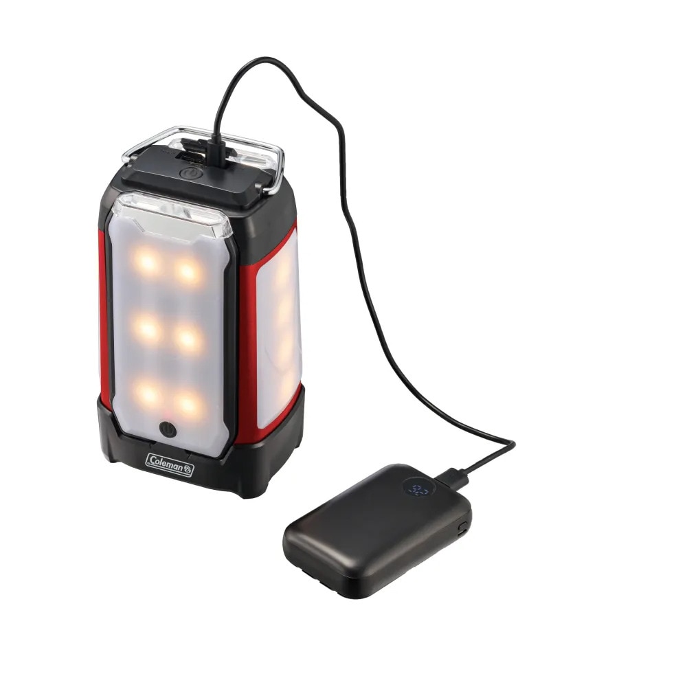 コールマン（Coleman） LED ライト 2マルチパネルランタンplus レッド 2218785