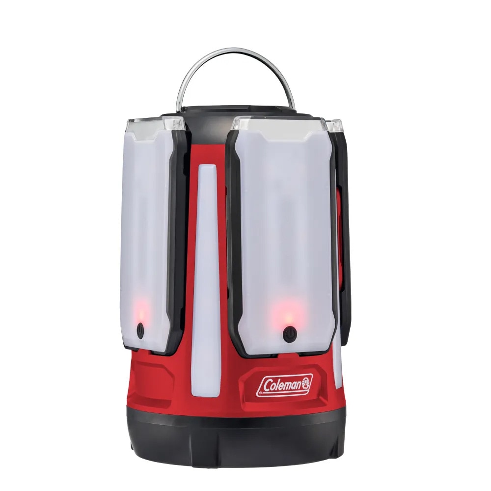 コールマン（Coleman） LED ライト クアッドマルチパネルランタンplus レッド 2218786