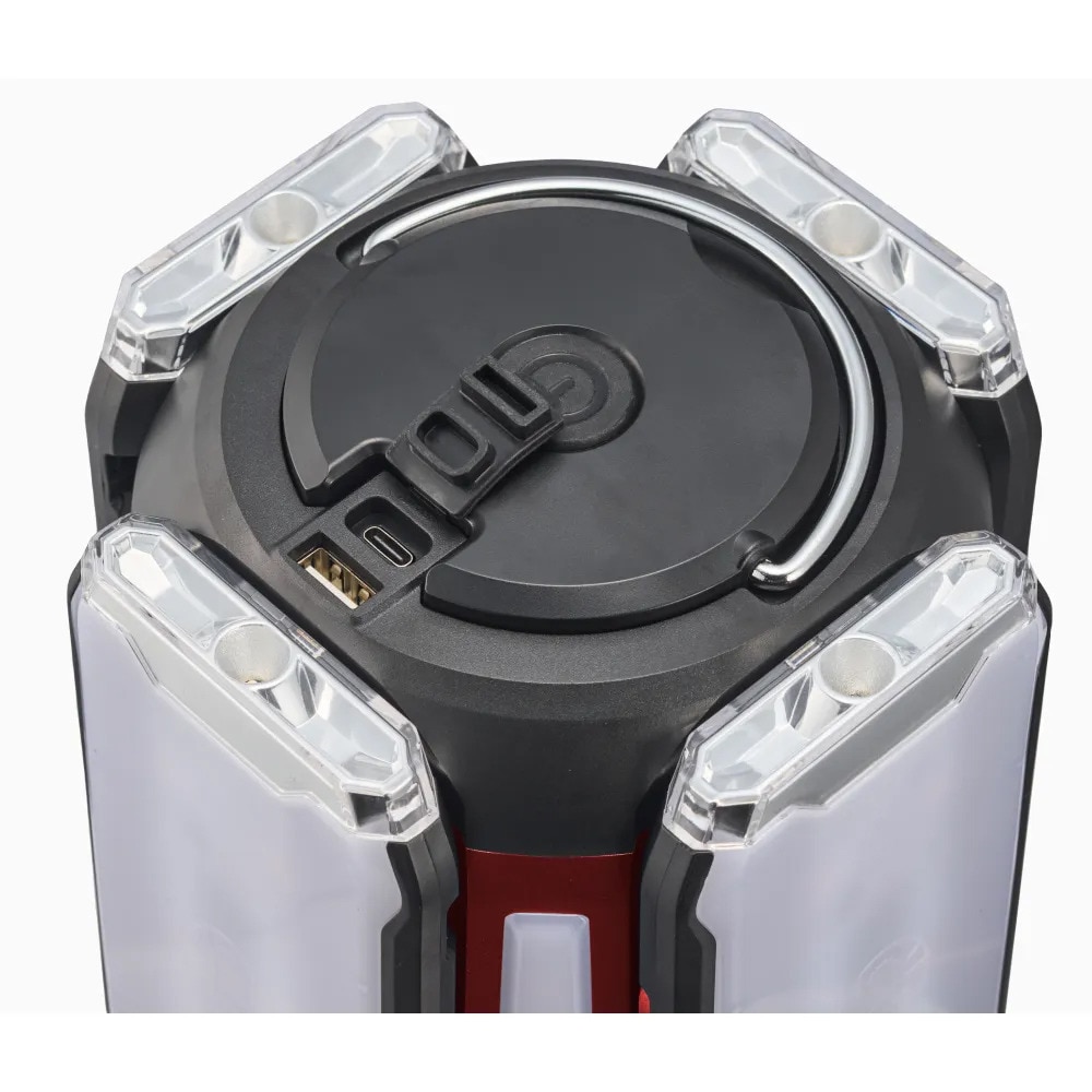コールマン（Coleman） LED ライト クアッドマルチパネルランタンplus レッド 2218786
