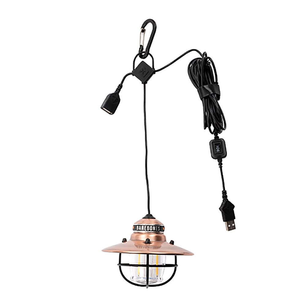 ベアボーンズ（Barebonesliving） LEDライト ランタン 照明 充電 エジソンペンダントライトLED 20230006036000 アウトドア キャンプ 防災