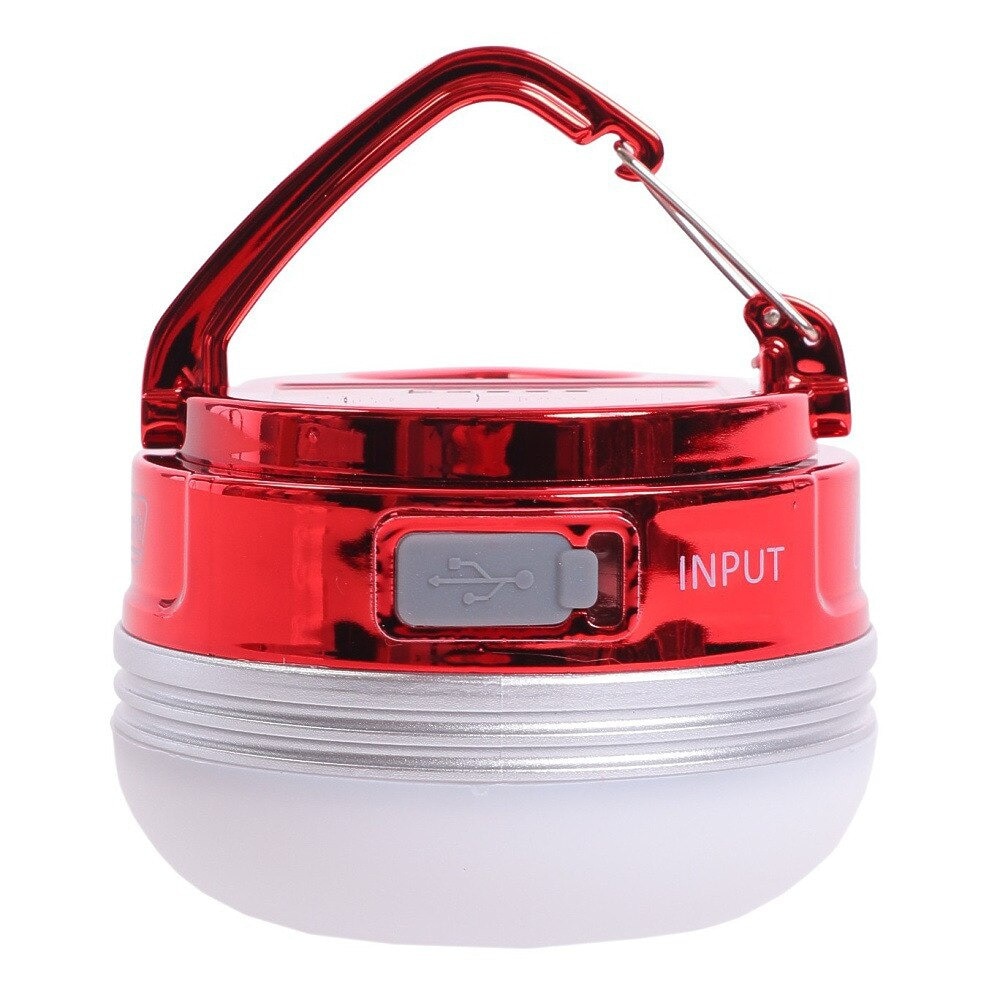 コールマン（Coleman） ライト LED ハンギングEライト レッド 2000037352 モバイルバッテリー 防災 防災用品 非常用 災害