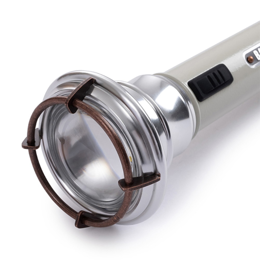 ベアボーンズ（Barebonesliving） ハンドライト 懐中電灯 ビンテージフラッシュライトLED 2023001010000 充電式