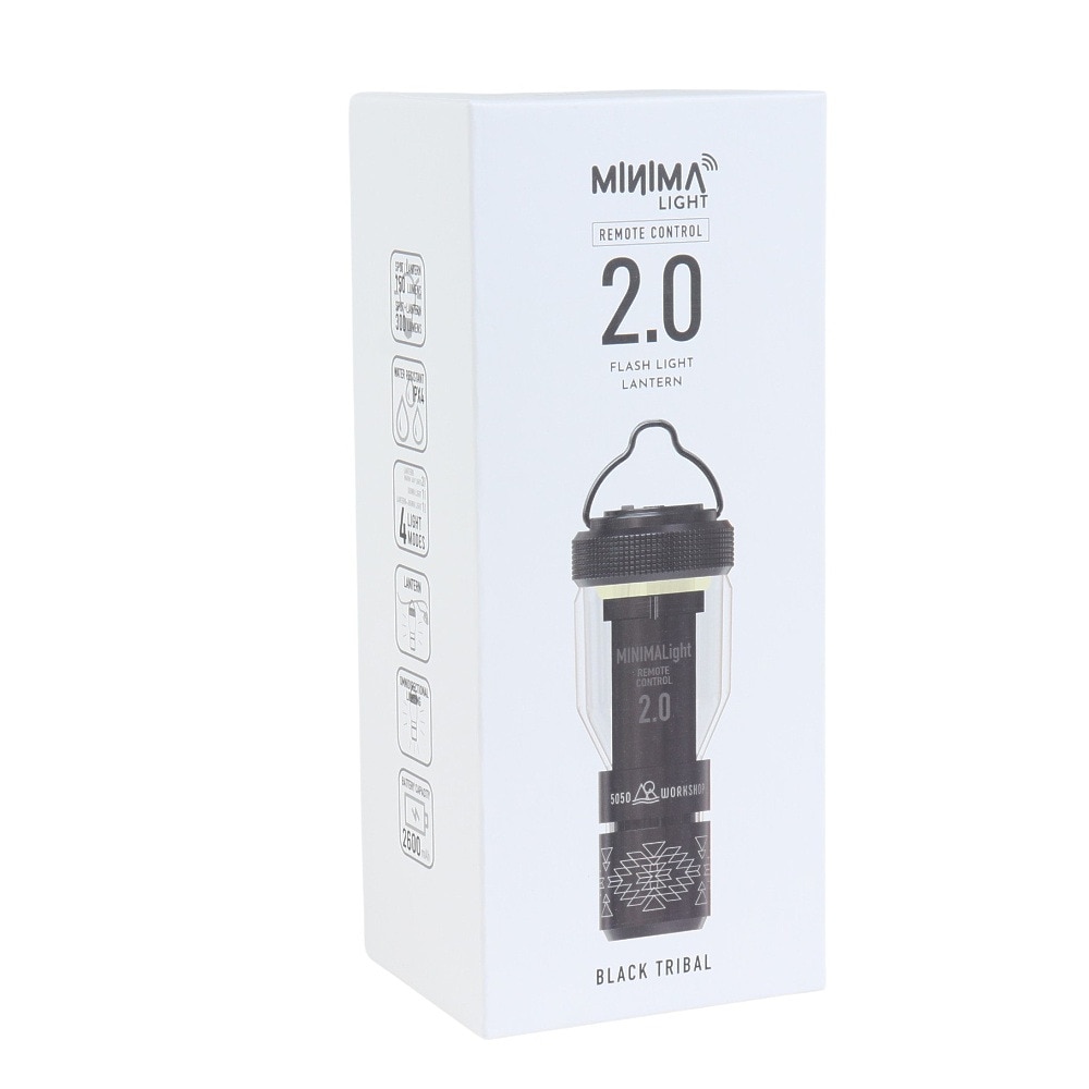 5050WORKSHOP（5050WORKSHOP） ライト LED MINIMA LIGHT 2.0 リモコン 85WS4030 ブラックトリバル