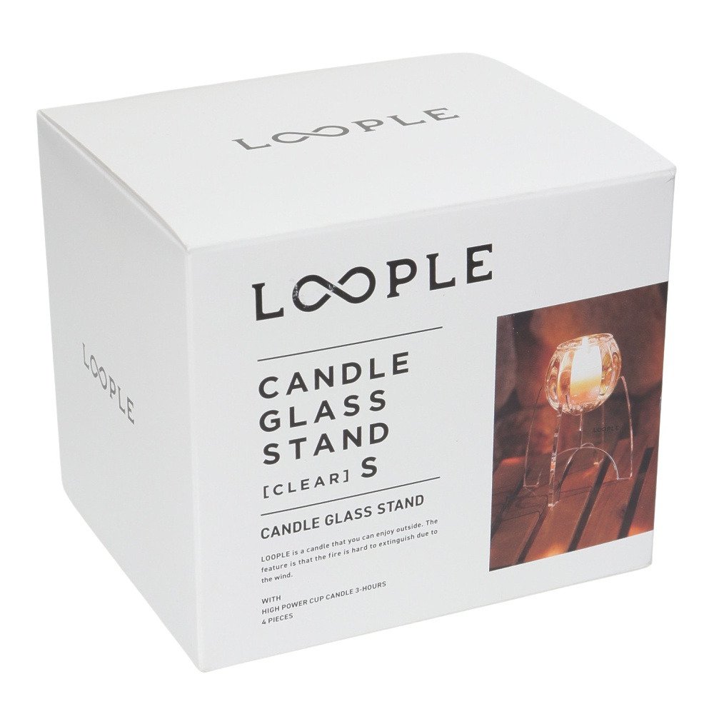 ペガサスキャンドル（Pegasus Candle） キャンドルグラス スタンド クリア S 08780100