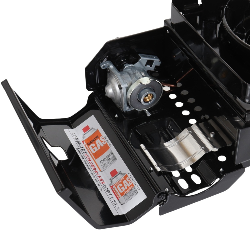 イワタニ（iwatani） カセットコンロ キャンプ カセットフー タフまるジュニア CB-ODX-JR-BK