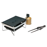ガスバーナー キャンプ グリルバーナー ピッツ 雪峰苑 セット FK-394