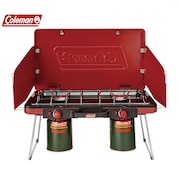 パワーハウス LPツーバーナーストーブII レッド 2000021950 アウトドア キャンプ BBQ バーベキューコンロ 調理 耐風 ハイパワー