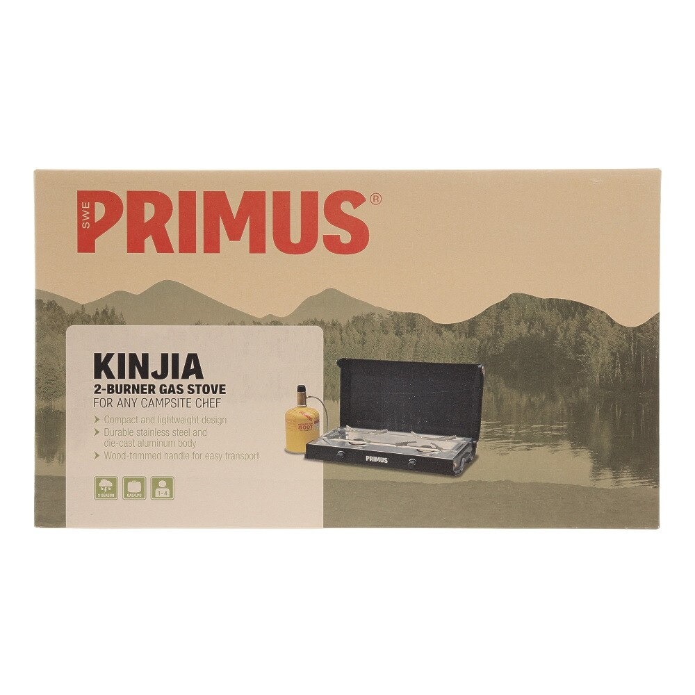 PRIMUS KINJIA  プリムス キンジャ 五徳ブラック　ツーバーナー