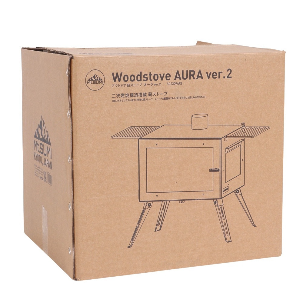 マウントスミ（Mt.SUMI） 薪ストーブ ヒーター キャンプ Woodstove オーラ ver.2 SG2309AR2