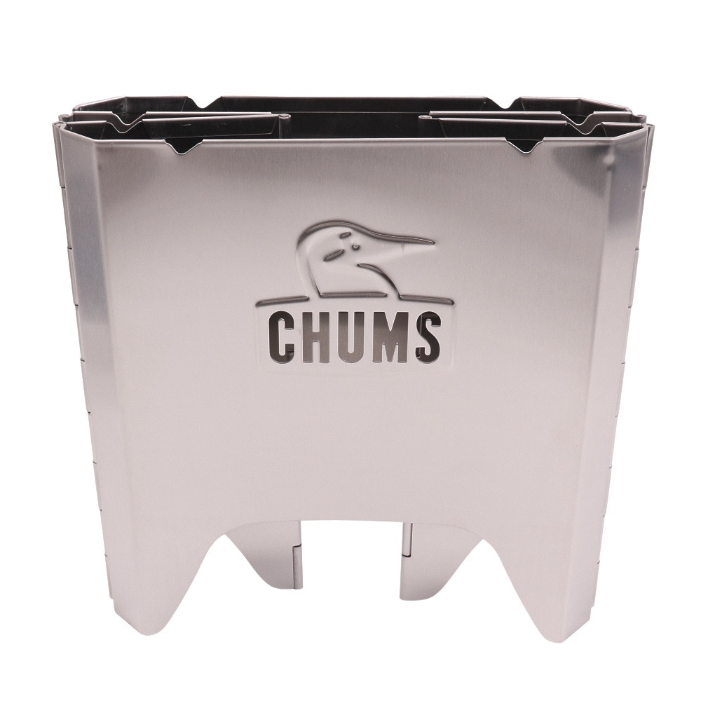 チャムス（CHUMS）（メンズ、レディース）バーナー小物 キャンプ ブービーフェイス フォールディング ファイヤーピット L CH62-1805-0000