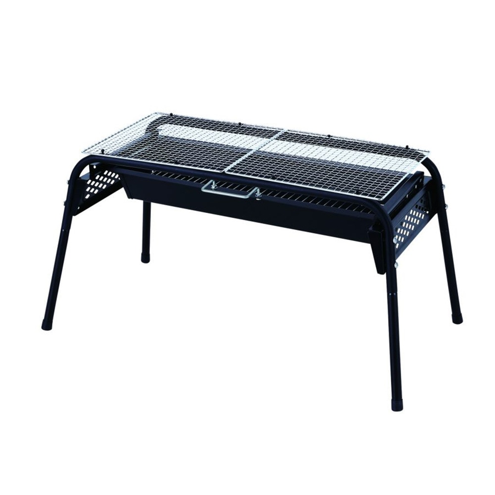 ホールアース（Whole Earth） ダイニングタイプ バーベキュー グリル 60 Drawing type BBQ GRILL 60 WE23DF64 BLK