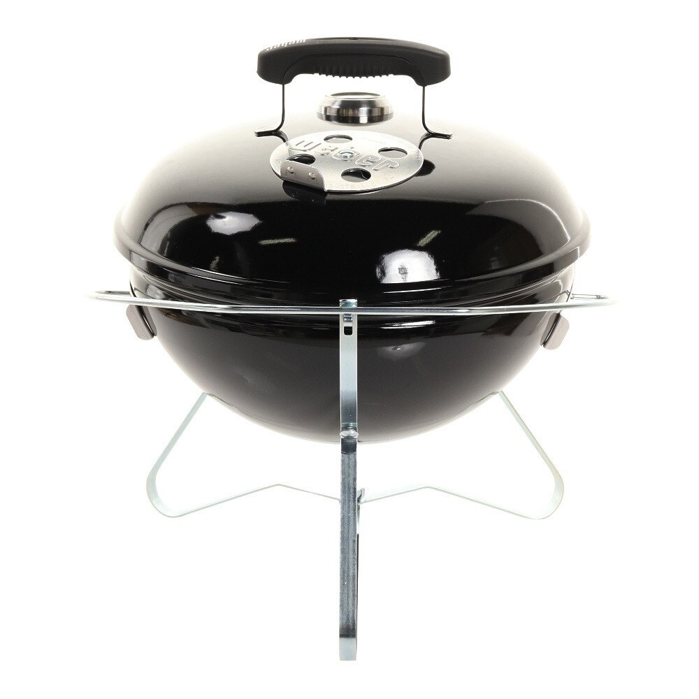 ウェーバー（WEBER） スモーキージョープレミアムチャコールグリル 37cm 1121308 アウトドア キャンプ BBQ バーベキュー 温度計付