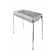 オノエ（ONOE）（メンズ、レディース）バーベキューコンロ CR-Mステンレス アウトドア キャンプ レジャー BBQグリル コンパクト収納 6～7人用 高さ調整