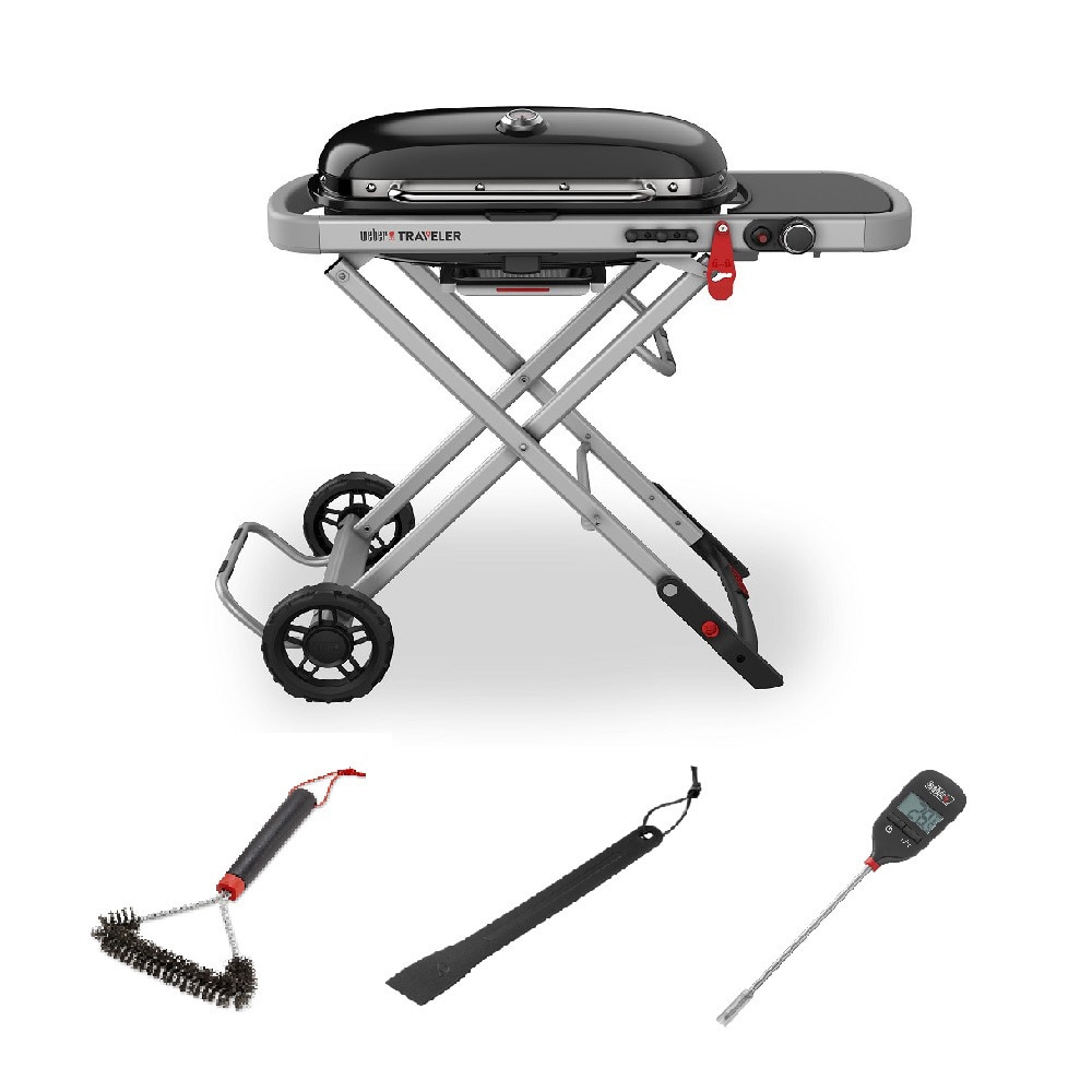 ウェーバー（WEBER） バーベキューグリル BBQ キャンプ WEBER TRAVELER スターターセット 1501360