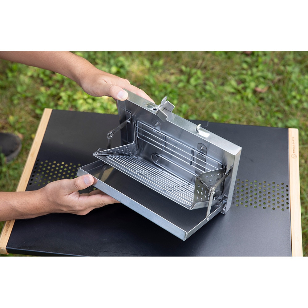 ホールアース（Whole Earth） ラップトップ グリル LAPTOP GRILL WE2KDF02 SL バーベキュー BBQ キャンプ