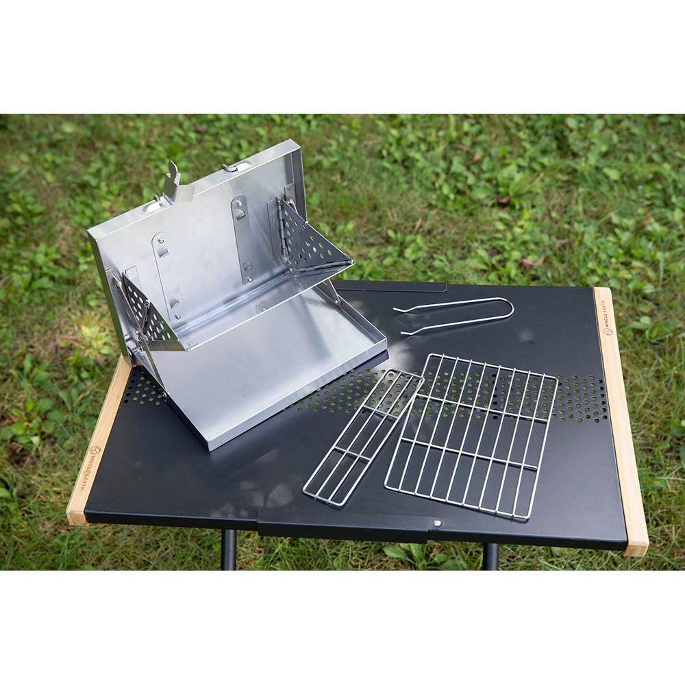 ホールアース（Whole Earth） ラップトップ グリル LAPTOP GRILL WE2KDF02 SL バーベキュー BBQ キャンプ