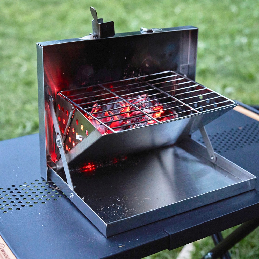 ホールアース（Whole Earth） ラップトップ グリル LAPTOP GRILL WE2KDF02 SL バーベキュー BBQ キャンプ