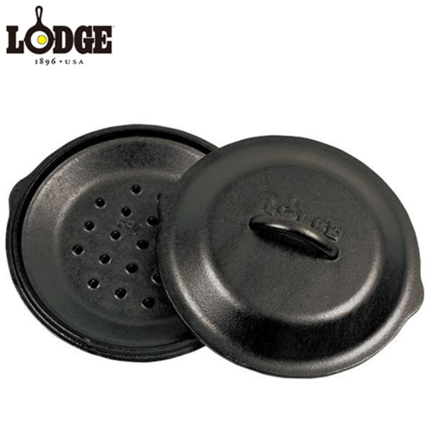 ロッジ（LODGE） ダッチオーブン 9インチ ロッジ LODGE ロジック スキレットカバー 9インチ L6SC3 19240025000009 キャンプ用品 BBQ