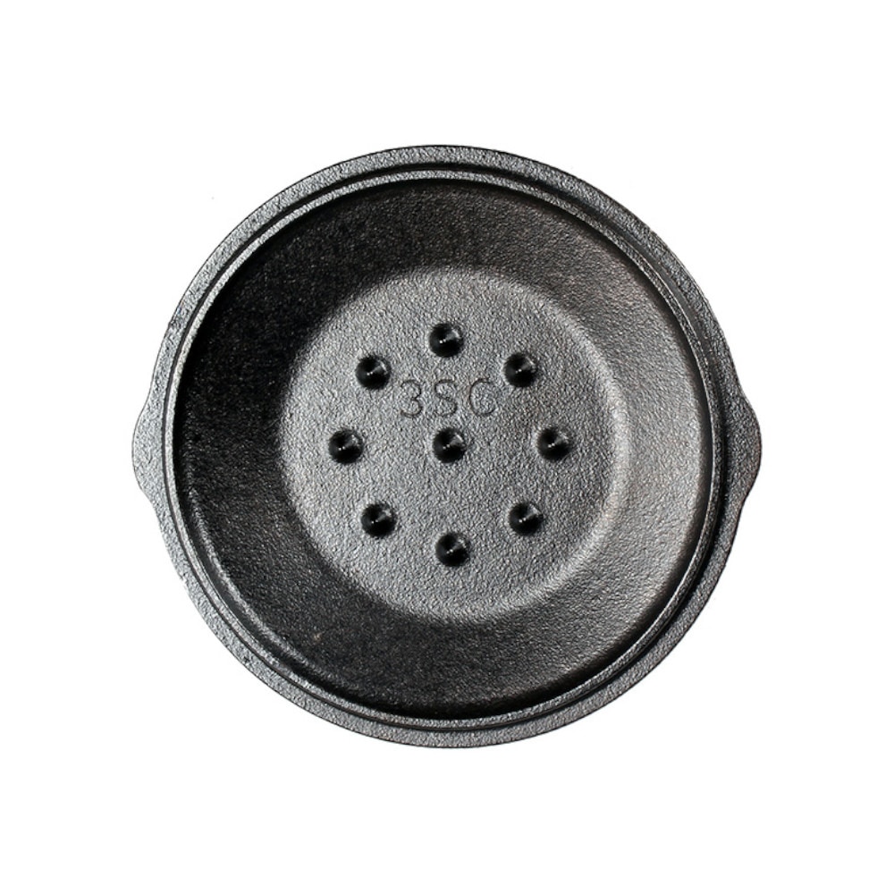 ロッジ（LODGE） バーベキュー BBQ スキレットカバー 6-1/2インチ L3SC3 19240023001006 調理器具 フタ 蓋 キャンプ用品