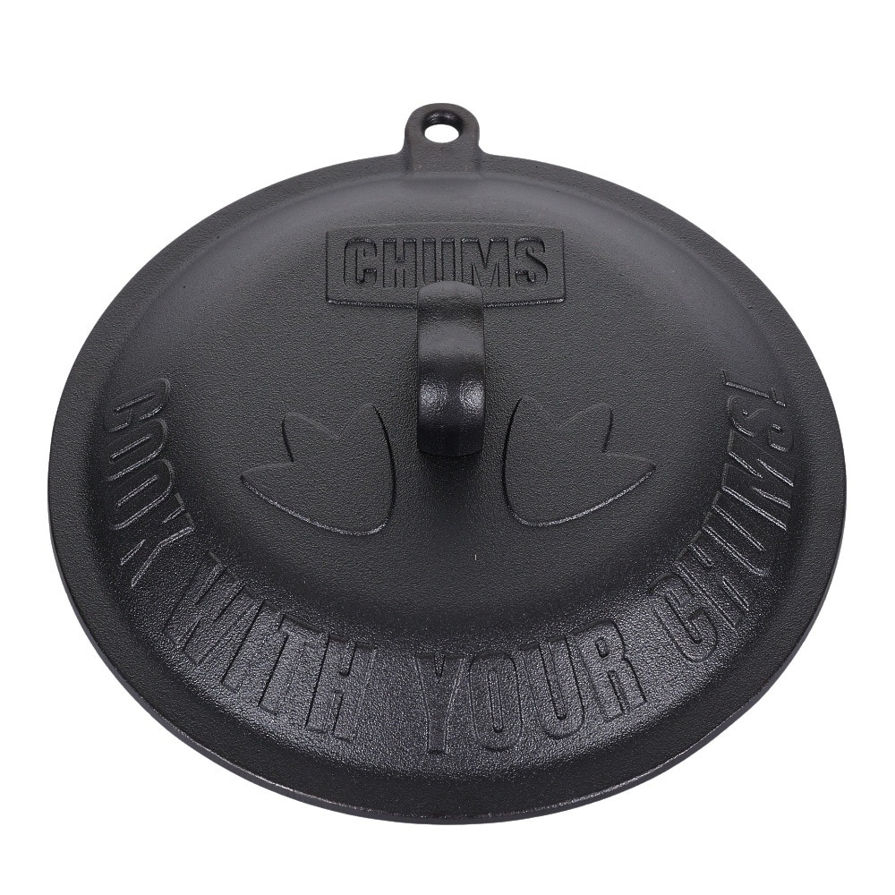 チャムス（CHUMS） スキレット フライパン 蓋付き BBQ キャンプ ブービースキレット ウィズリッド 10インチ CH62-1894-0000