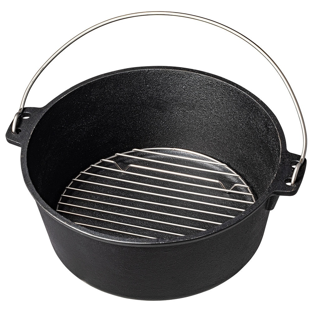 コールマン（Coleman） すぐ調理可能 植物性オイル仕上げ オーブン バーベキュー BBQ キャンプ ダッチ10インチ 2000039256