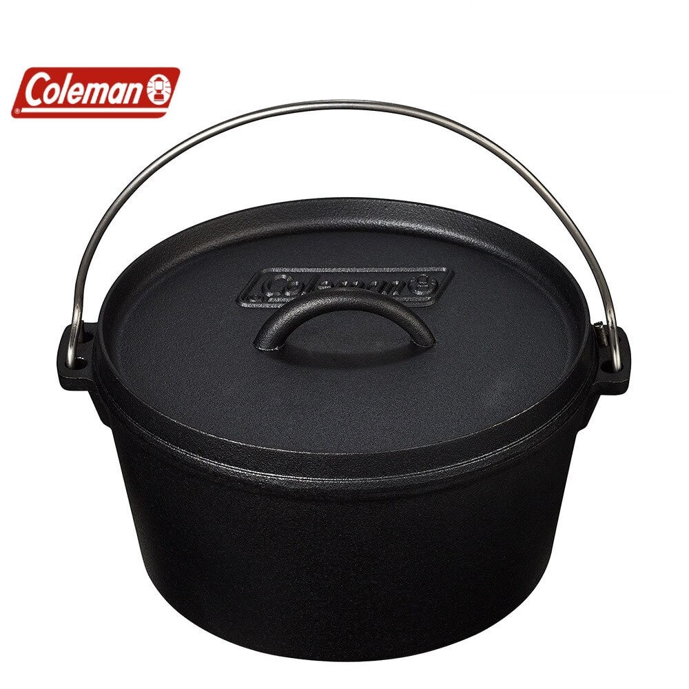 コールマン（Coleman） すぐ調理可能 植物性オイル仕上げ オーブン バーベキュー BBQ キャンプ ダッチ10インチ 2000039256