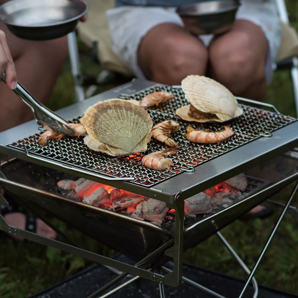 スノーピーク（snow peak）（メンズ、レディース）バーベキュー 焼アミ Pro.M Grill Net Pro. M ST-033MA 焚火 BBQ キャンプ アウトドア