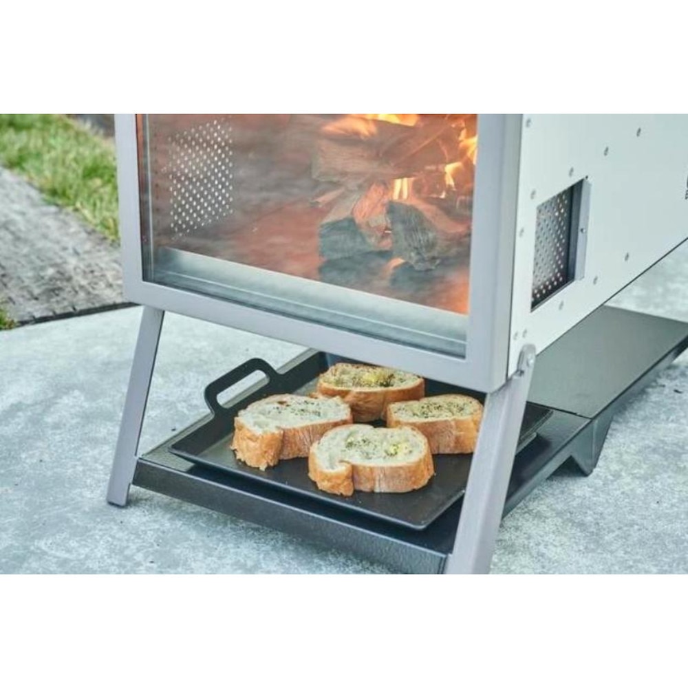 THE IRON FIELD GEAR（THE IRON FIELD GEAR） キャンプ 鉄板 ホーロー鉄Pan 0201-001 ブラック 調理器具 プレート アウトドア BBQ バーベキュー