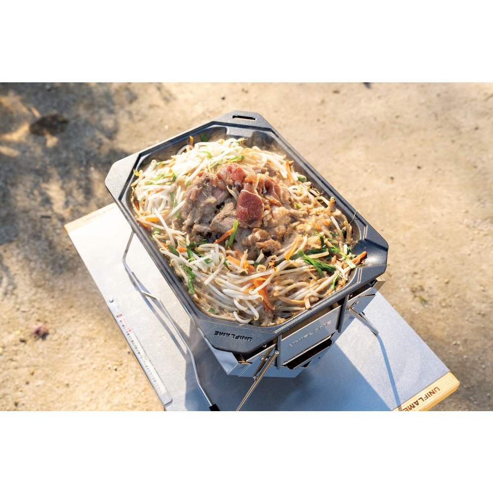 ユニフレーム（UNIFLAME） バーベキュー BBQ 鉄板 キャンプ ユニセラジンギスカン鍋 615294
