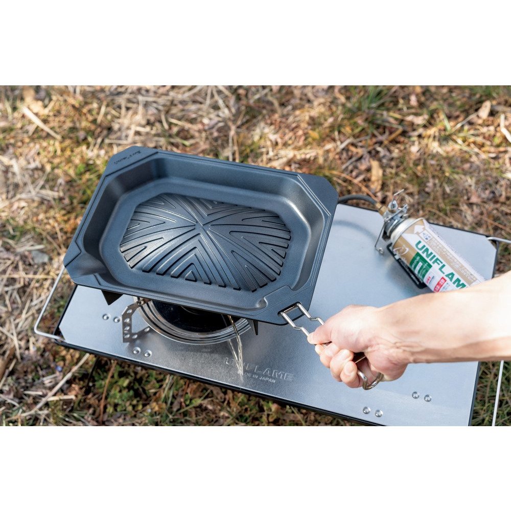 ユニフレーム（UNIFLAME） バーベキュー BBQ 鉄板 キャンプ ユニセラジンギスカン鍋 615294