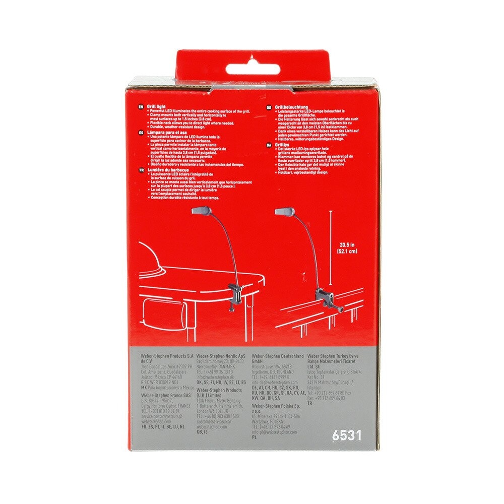 ウェーバー（WEBER） バーベキュー用品 キャンプ用品 グリルライト 6531 BBQ