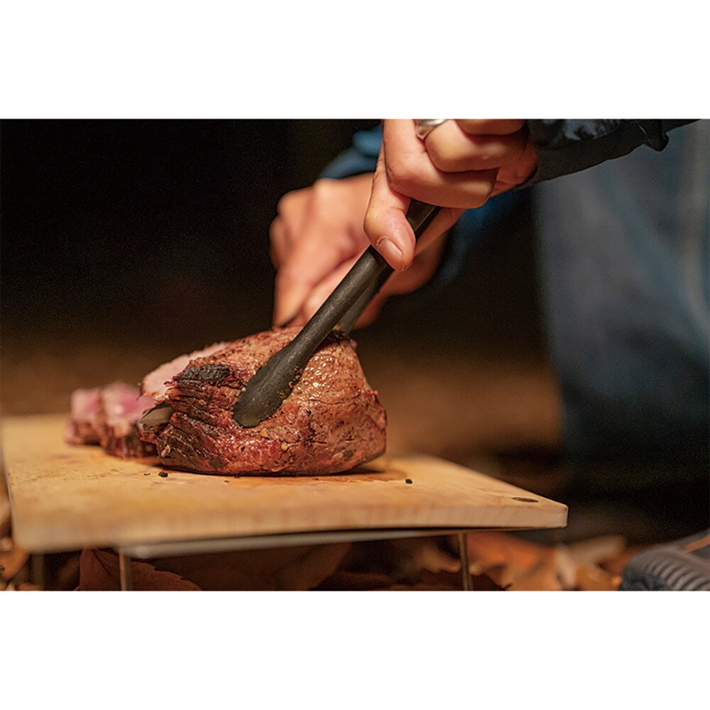 エバニューCAMP（EVERNEWCAMP） 調理器具 トング キャンプ BBQ バーベキュー NANITSUCAM EBY656
